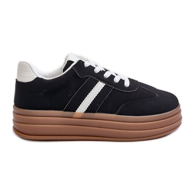 Zapatillas Mujer Plataforma Negro Dravinnia Zapatillas Mujer Plataforma Negro Dravinnia