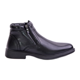 Botas De Hombre Con Cálida Piel Ecológica Negro Lilari