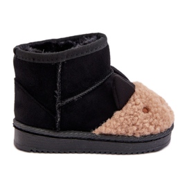 Botas de nieve infantiles aislantes Lamy Negro Esandira