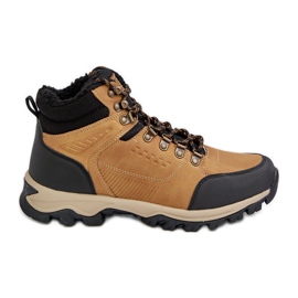 Botas de montaña con aislamiento para hombre Camel Loreinae marrón