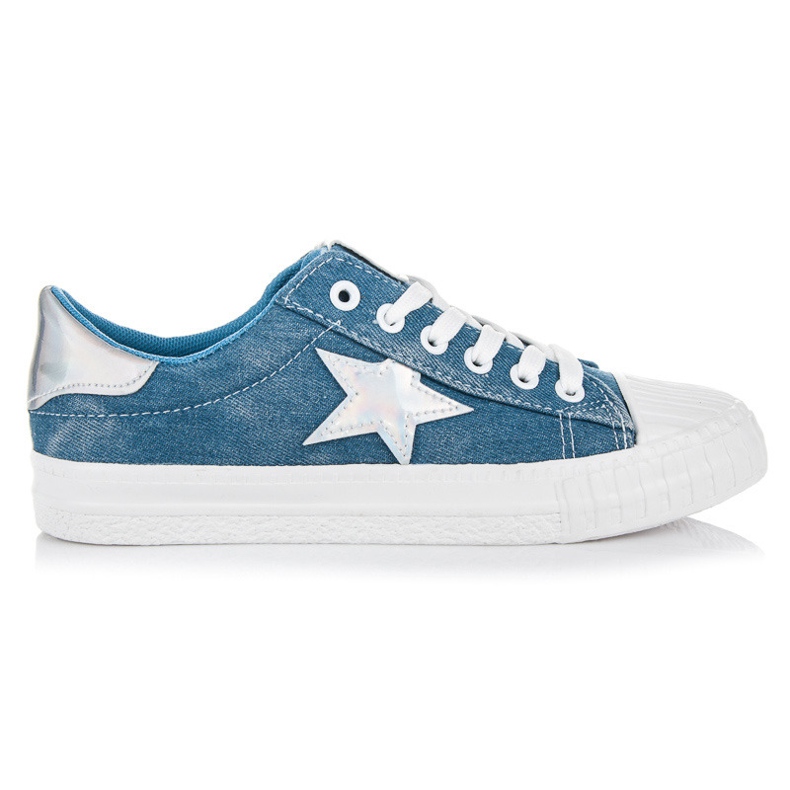 Yes Mile Deportivas azules con holograma
