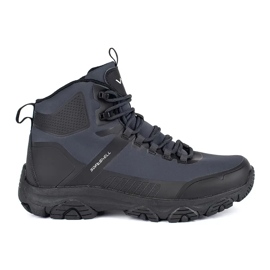 Vico Botas de invierno con cordones para hombre azul marino