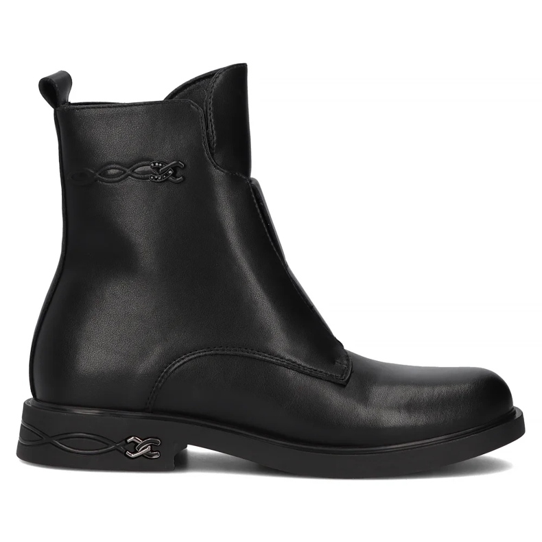 Filippo DBT6527/24 Bk Botas de piel, negro