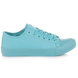 Deportivas de mujer textil azul Deportivas de mujer textil azul