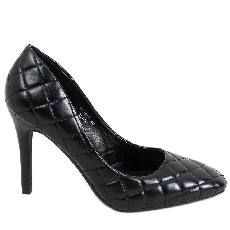 Zapatos de tacón de mujer Modi Acolchados Negros