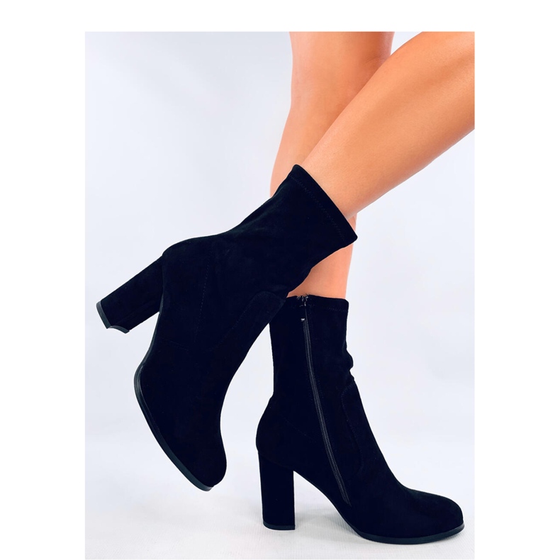 Poulter Botines de ante negro - Inello Poulter Botines de ante negro - Inello