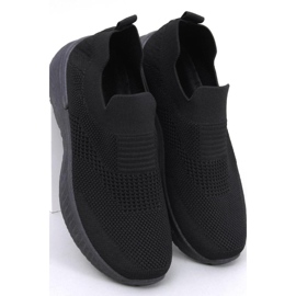 Deportivas calcetín Suare Allblack - Inello negro