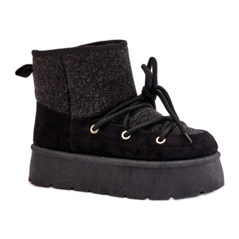 Botas de nieve Modelo HY868 Negro Botas de nieve Modelo HY868 Negro