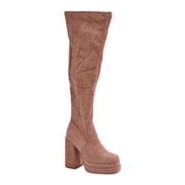 Modelo 8669 Botas beige