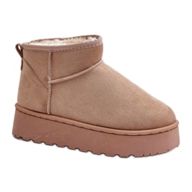 Botas de nieve Modelo 20216-4C Beige Botas de nieve Modelo 20216-4C Beige