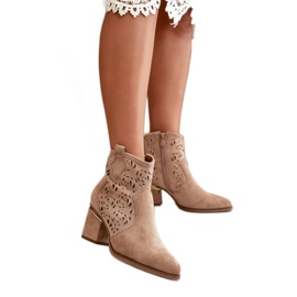 Botas Modelo NS528P Marrón Botas Modelo NS528P Marrón