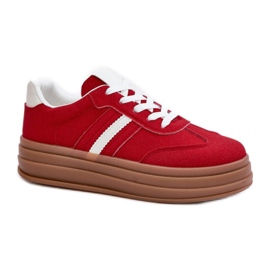 Zapatillas Deportivas Modelo PC2802 Rojo