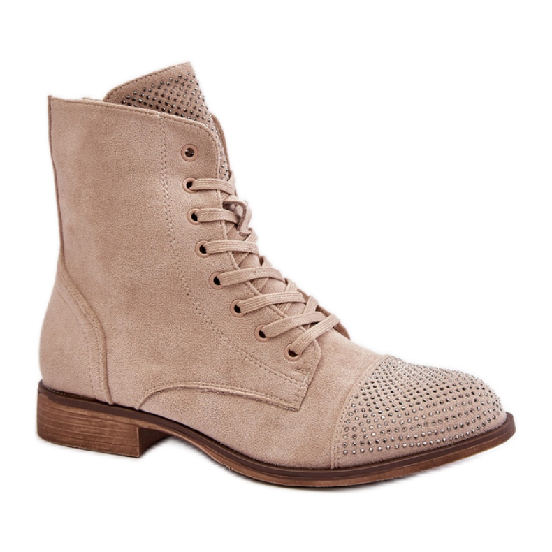 Botas Modelo DA132P Beige Claro Botas Modelo DA132P Beige Claro