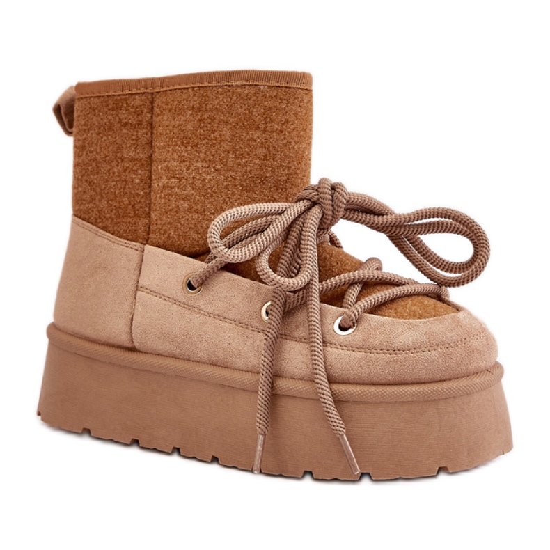 Botas de nieve Modelo HY868-63 Marrón