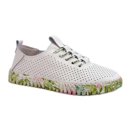 Zapatos Modelo 24PB32-6902 Blanco Zapatos Modelo 24PB32-6902 Blanco