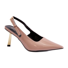 Tacones Modelo CH878 Beige