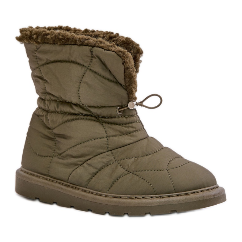 Botas de nieve Modelo 6433 Verde Oscuro Botas de nieve Modelo 6433 Verde Oscuro
