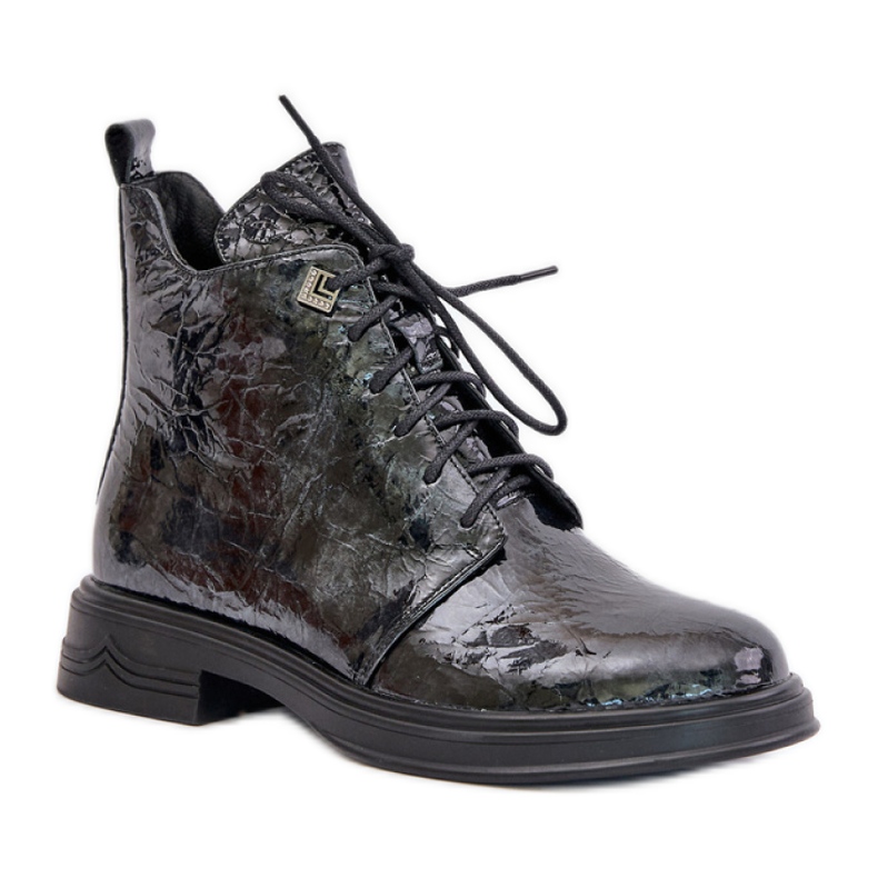 Botines Da LZ42-042 Negro/Gris