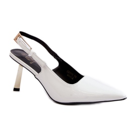 Stilettos Modelo CH878 Blanco