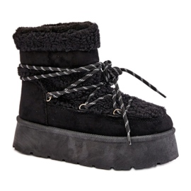 Botas de nieve Modelo HY867 Negro