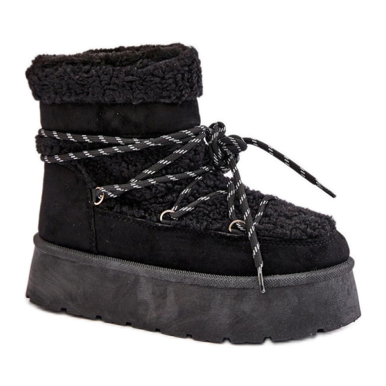 Botas de nieve Modelo HY867 Negro