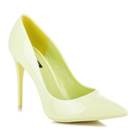 Vices Tacones aguamarina neón verde
