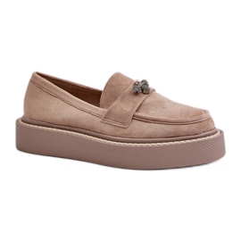 Mocasines Modelo 6680 Beige Mocasines Modelo 6680 Beige