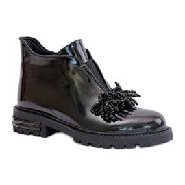 Modelo Da LZ42-036 Botas negras negro