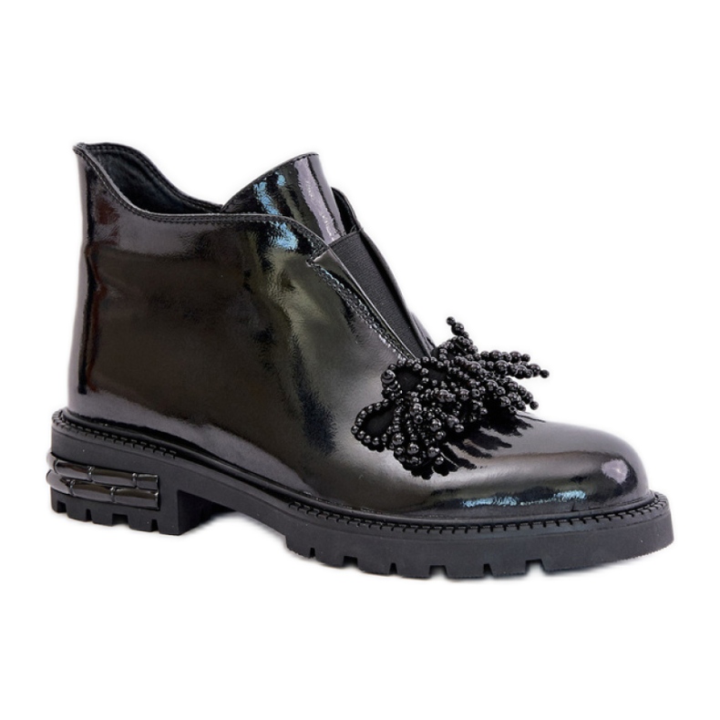 Modelo Da LZ42-036 Botas negras negro
