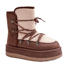Botas de nieve Modelo 24889 Marrón