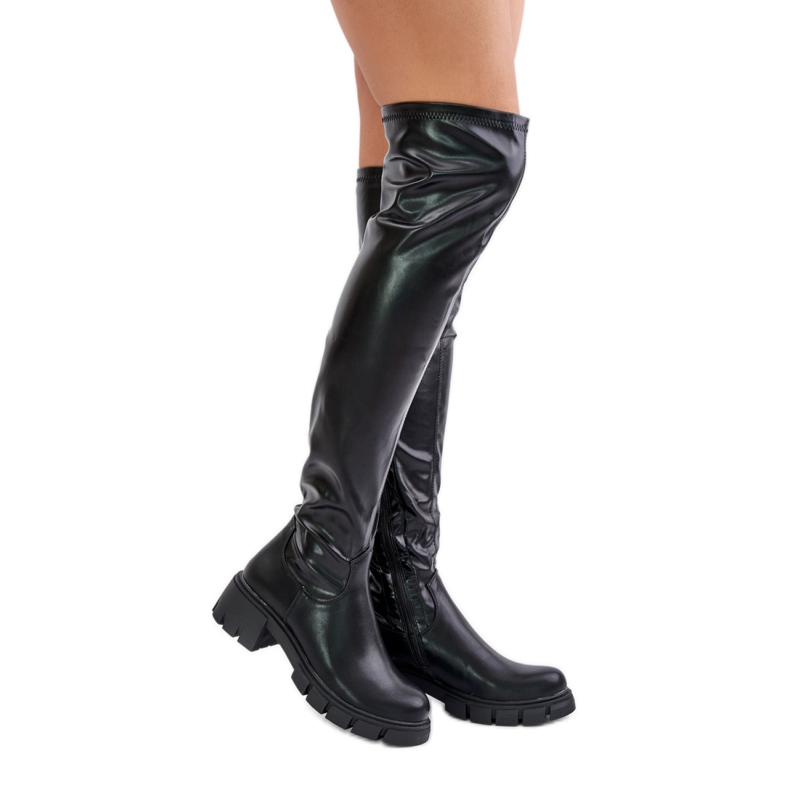 Botas Modelo HB-113 Negras negro Botas Modelo HB-113 Negras negro