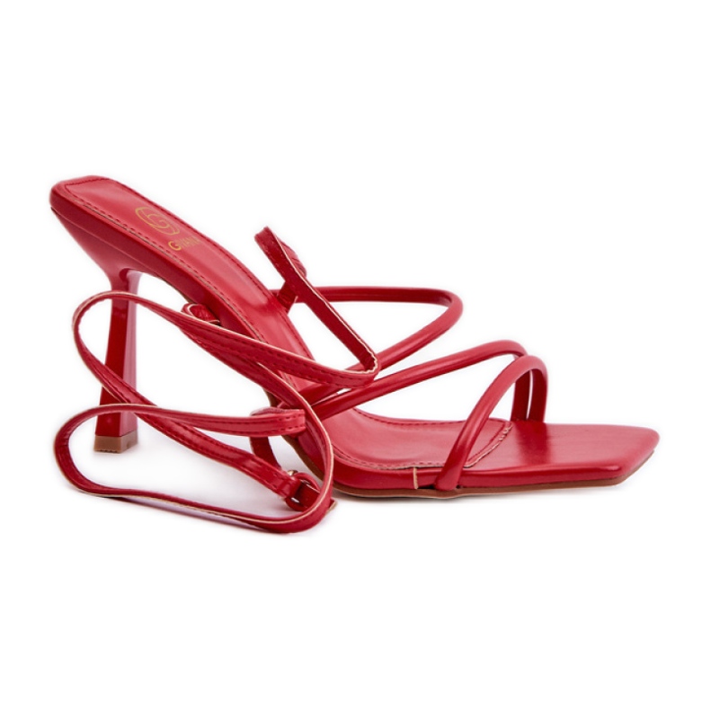 Sandalias Modelo JRX2308 Rojo Sandalias Modelo JRX2308 Rojo