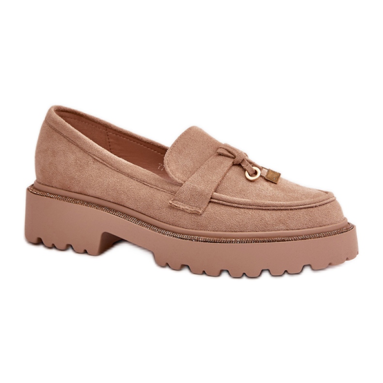 Mocasines Modelo 77-533 Beige