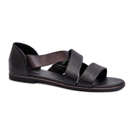 Sandalias Modelo 21SD35-3882 Negro