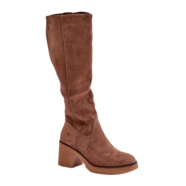 Jezzi Botas Modelo RMR2460-22 Marrón