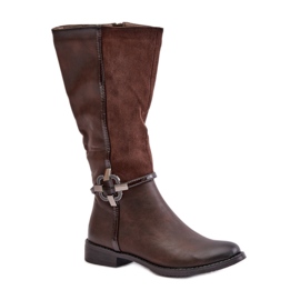 Jezzi Botas Modelo ASA62-112 Marrón
