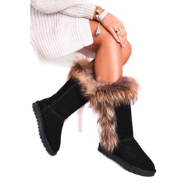 Botas de nieve Modelo W19112 Blk Negro