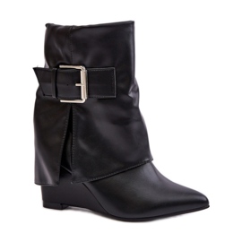 Botas Modelo 1690A-1 Piel Negra negro