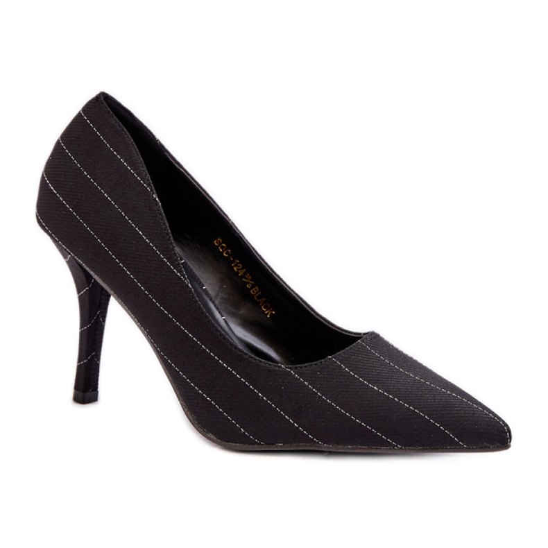 Stilettos Modelo SQC-124 Negro