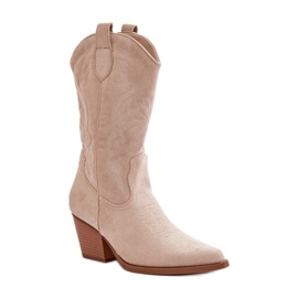 Botas Modelo DA116P Beige Claro