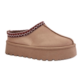 Botas de nieve Modelo VL242P Beige Claro