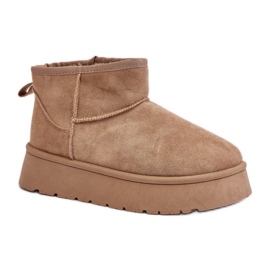 Botas de nieve Modelo 24BT26-7368 Beige