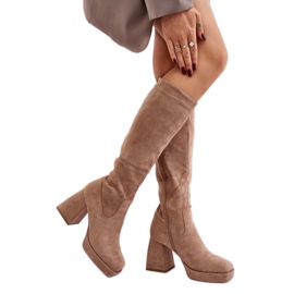 Botas Modelo 168-501 Beige