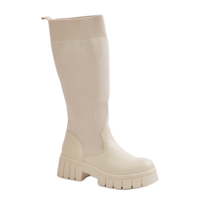 Botas Modelo RQ438 Beige Claro