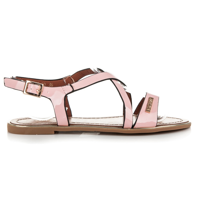 Vices Sandalias Lacadas Pastel rosado