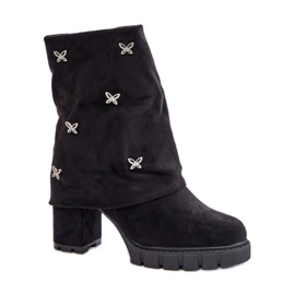 Botas Modelo 168-581 Negras negro