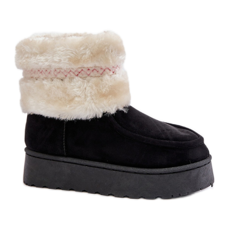 Botas de nieve Modelo 20201-4A Negro Botas de nieve Modelo 20201-4A Negro