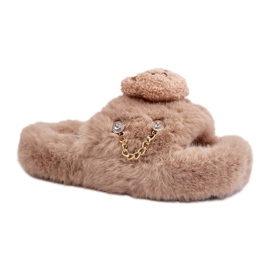 Pantuflas Modelo BG190P Beige