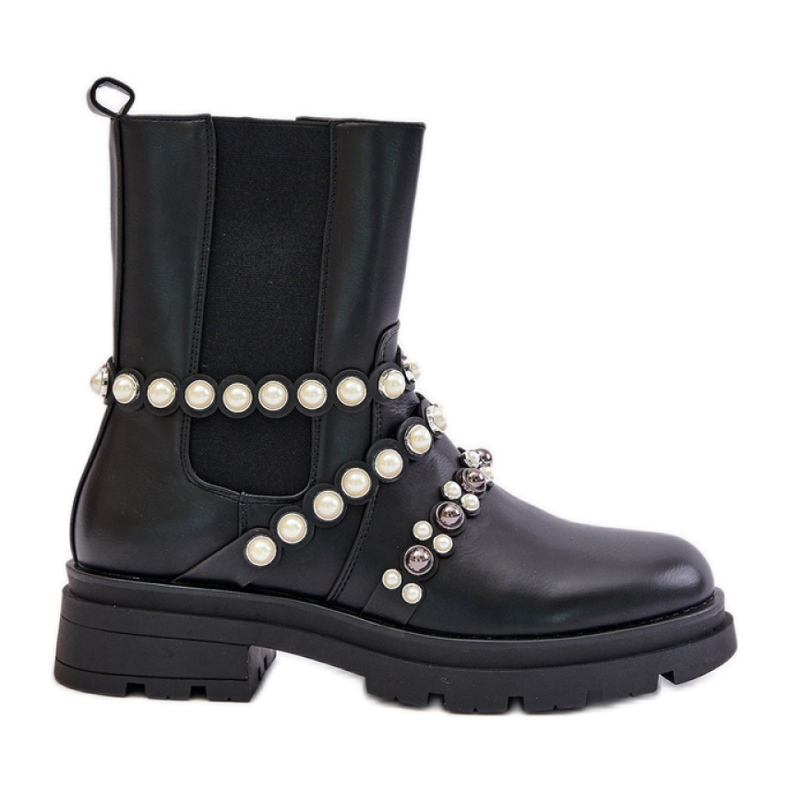 Botas Chelsea Modelo U9AX58090-1 Negro