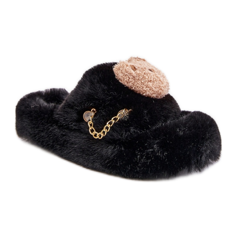 Pantuflas Modelo BG190P Negro